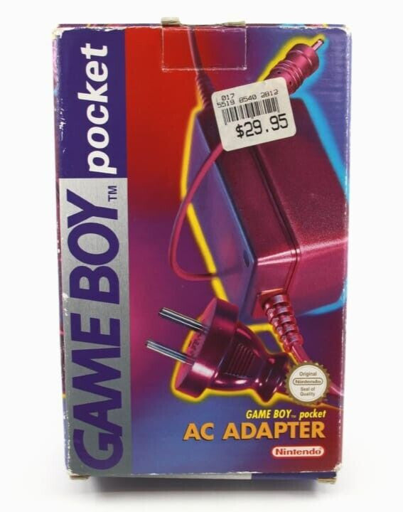 Genuine, Official Nintendo Game Boy Pocket AC Adapter [MGB-005] BOXED