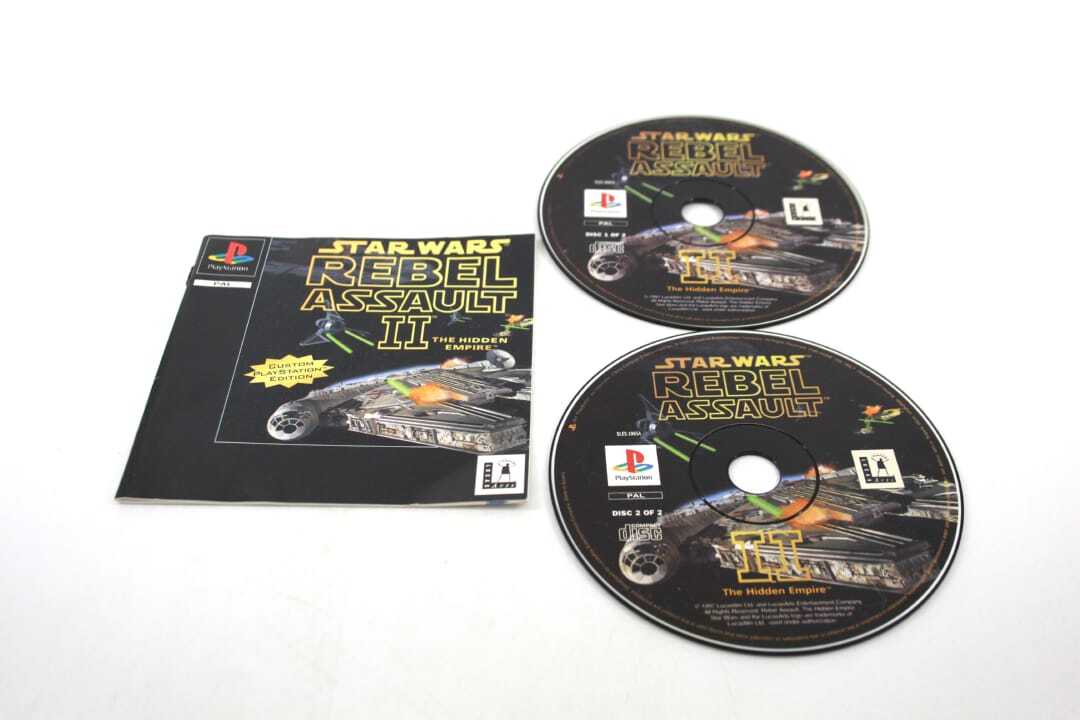 Star Wars: Rebel Assault II (PS1) [PAL] - WITH WARRANTY