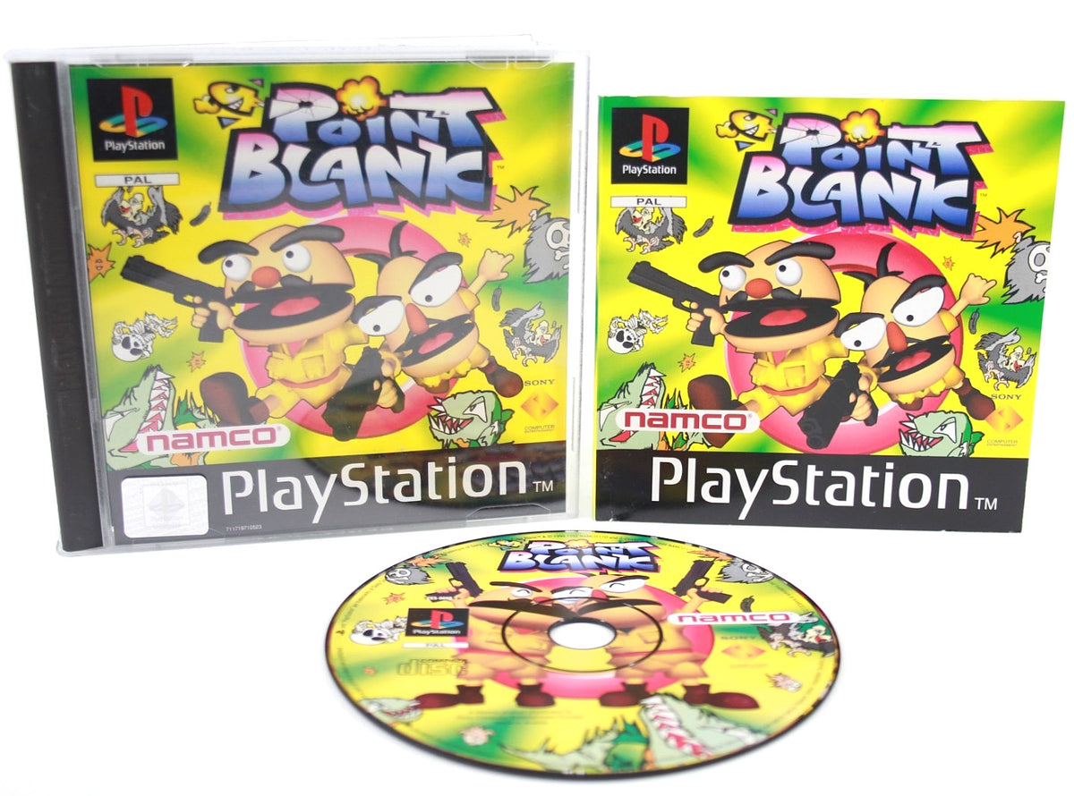 **MINT DISC** Point Blank (PS1) [PAL] - WITH WARRANTY [Black Label]