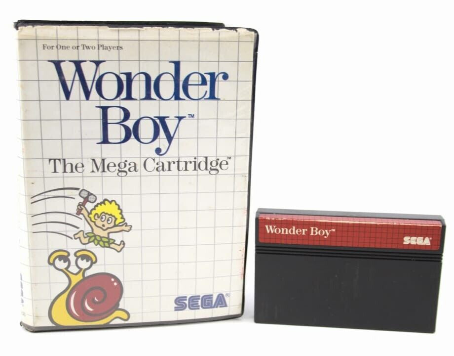 Wonder Boy - SEGA Master System [PAL] WITH WARRANTY
