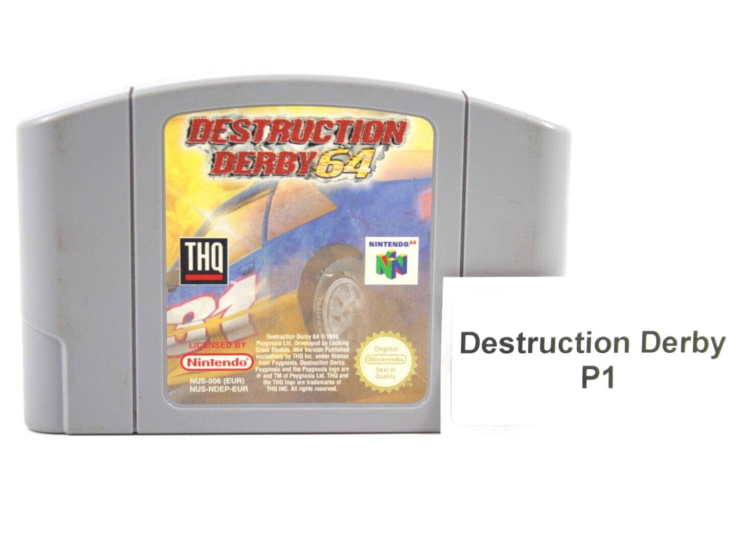 Destruction Derby 64 [CART ONLY] - Nintendo 64 (N64) [PAL] WITH WARRANTY
