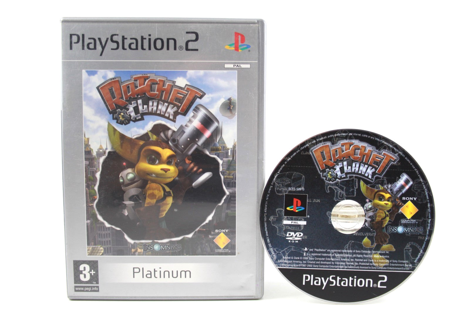 Ratchet & Clank (Platinum) - PlayStation 2 (PS2) [PAL] - WITH WARRANTY *COS*