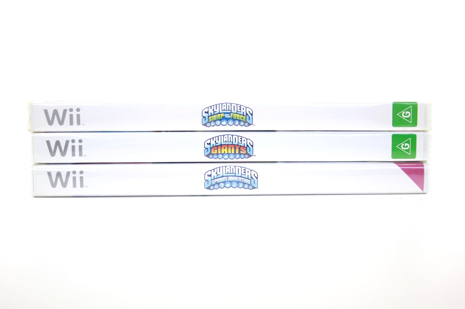 x3 Skylanders Bundle Spyros Adventure + Swap Force + Giants - Nintendo Wii [PAL]