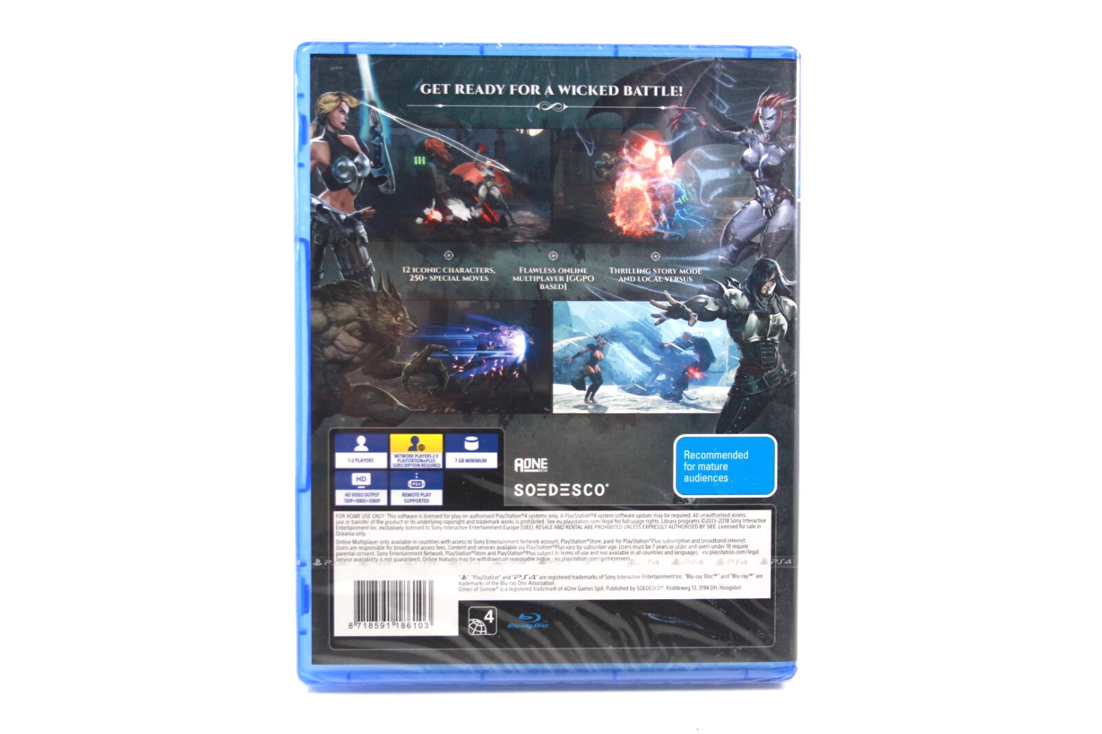 Omen of Sorrow [BRAND NEW/SEALED] - PlayStation 4 (PS4) [PAL]