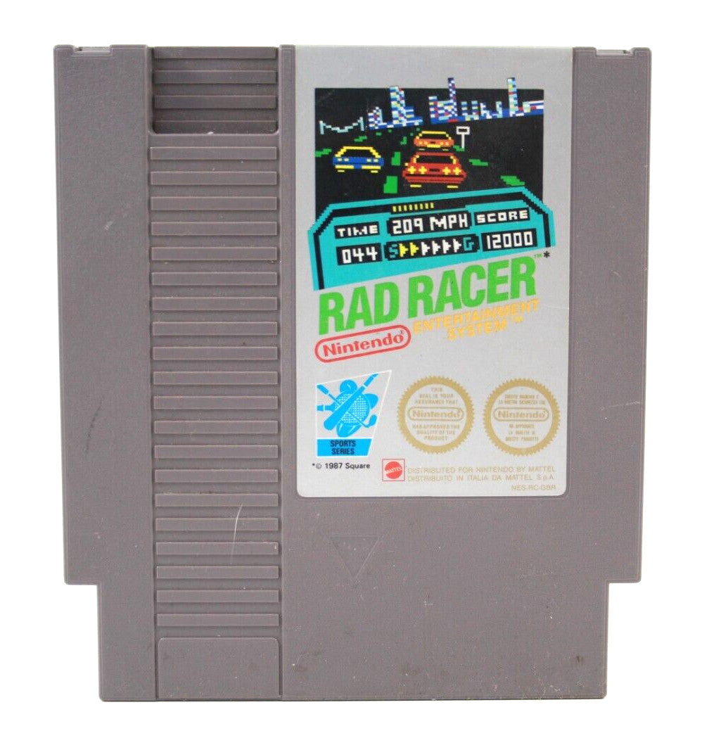 Rad Racer - Nintendo Entertainment System (NES) [PAL] - WITH WARRANTY