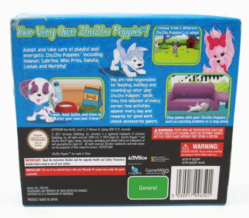 Zhu Zhu Puppies - Nintendo DS [PAL] WITH WARRANTY