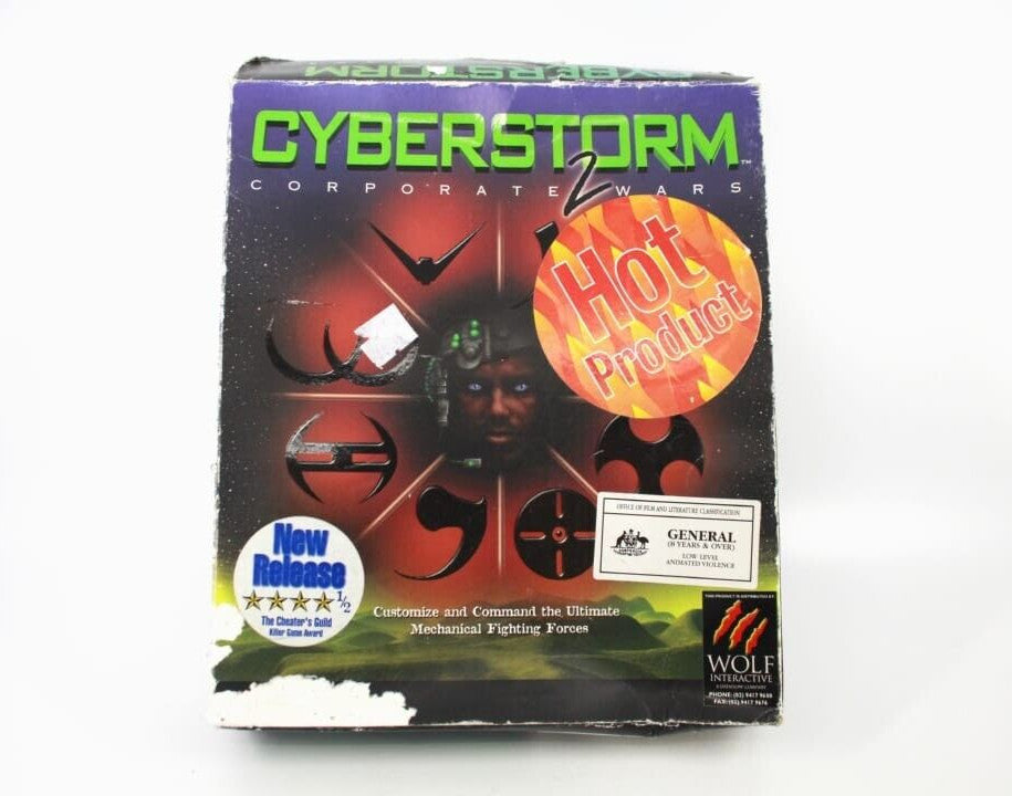 CyberStorm 2 Corporate Wars PC BIG BOX - [PAL] WITH WARRANTY