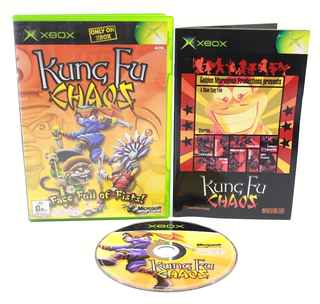 Kung Fu Chaos - Xbox [PAL] - WITH WARRANTY