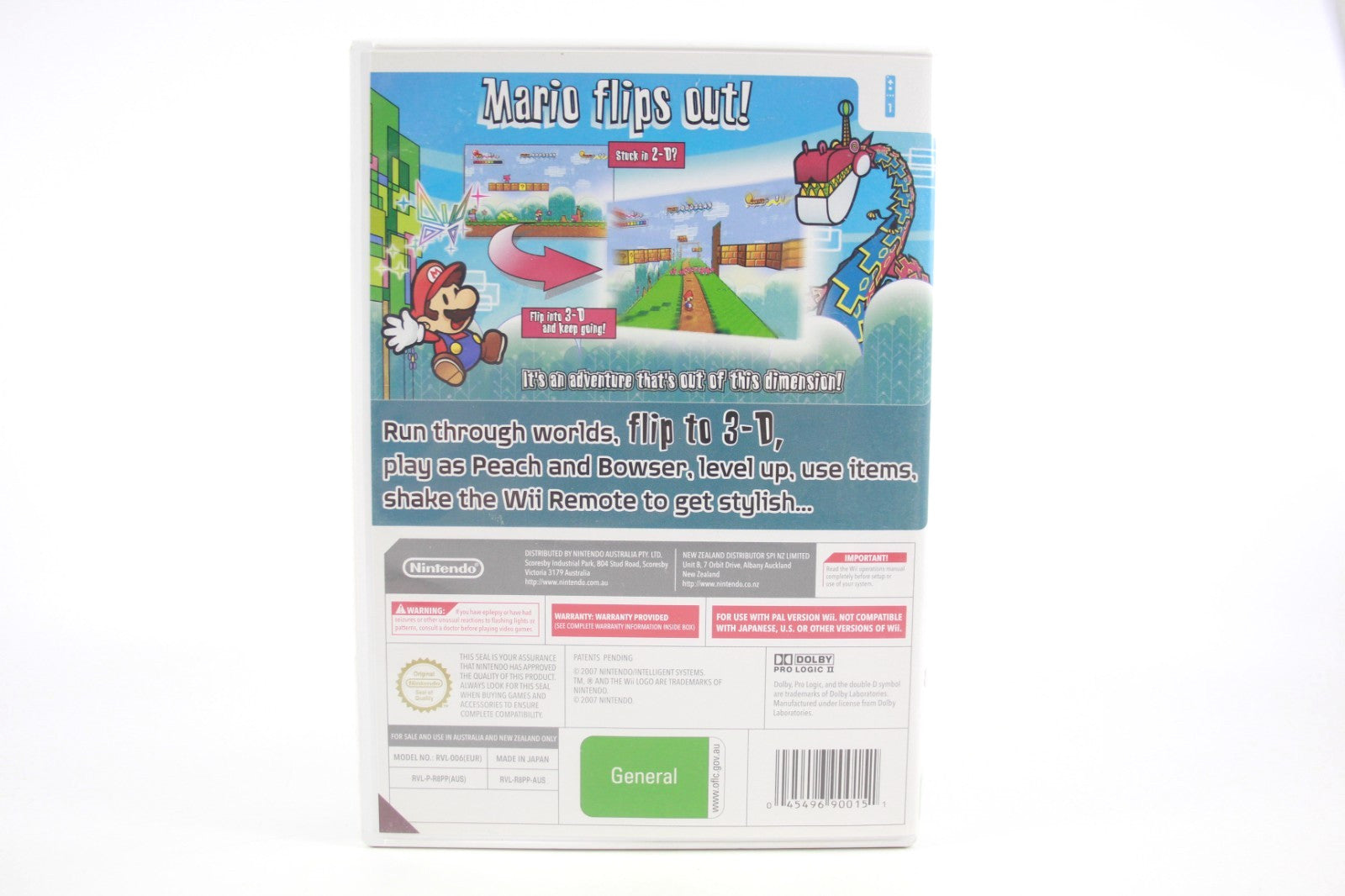 Super Paper Mario - Nintendo Wii [PAL] - WITH WARRANTY