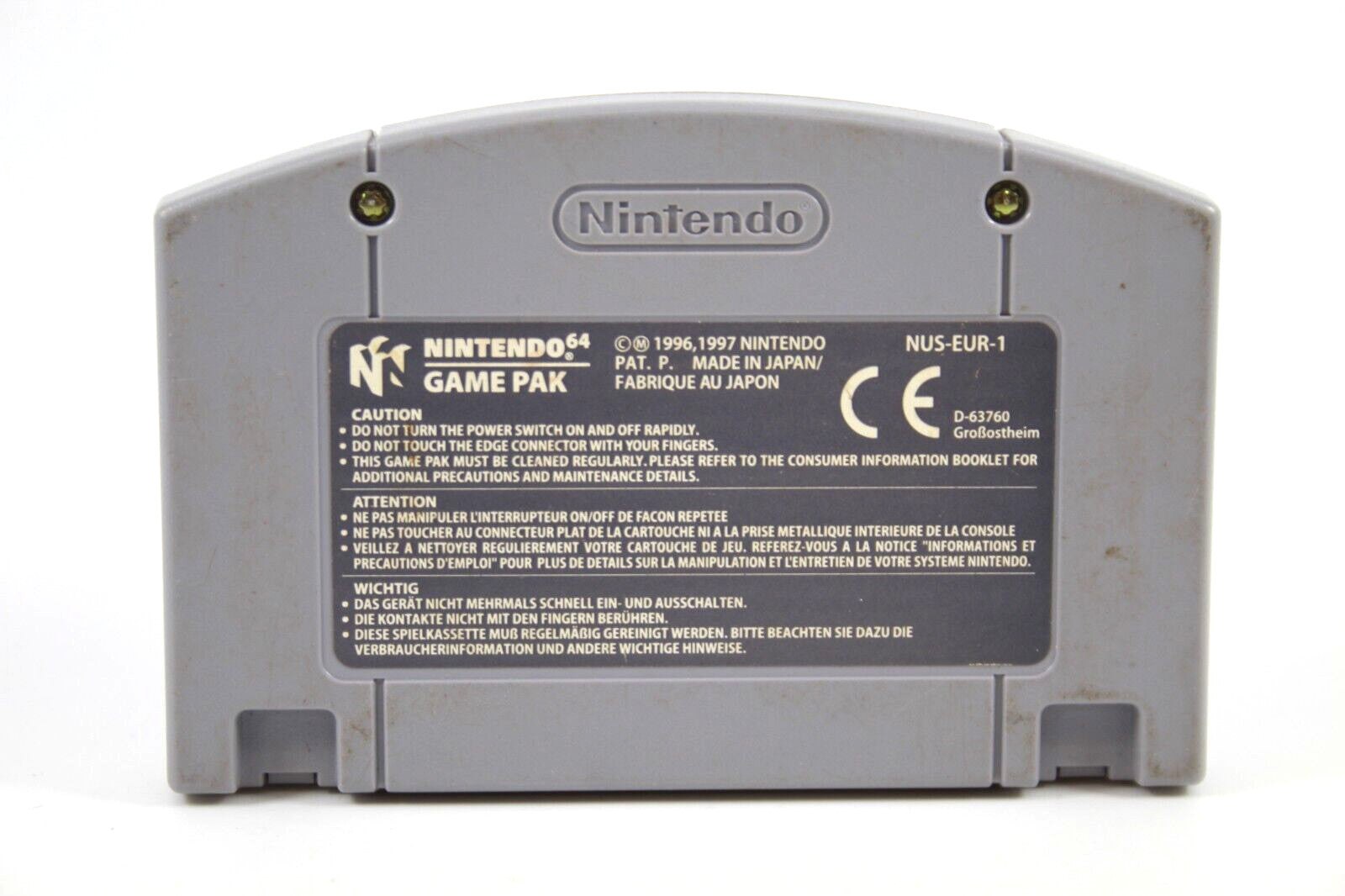 Aero Gauge [CART ONLY] - Nintendo 64 (N64) [PAL] WITH WARRANTY