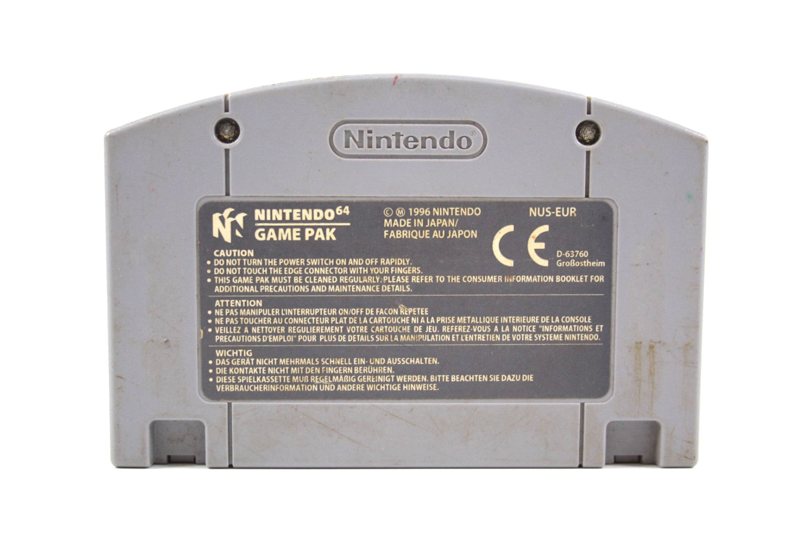 Super Mario 64 [CART ONLY] - Nintendo 64 (N64) [PAL] - WITH WARRANTY