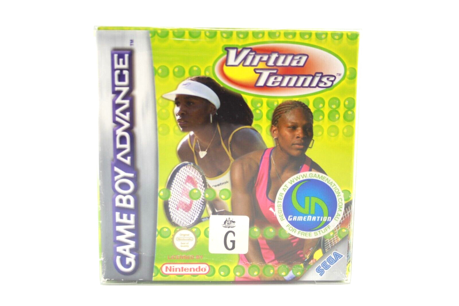 Virtua Tennis - Nintendo Game Boy Advance (GBA) **BOX ONLY** [PAL]