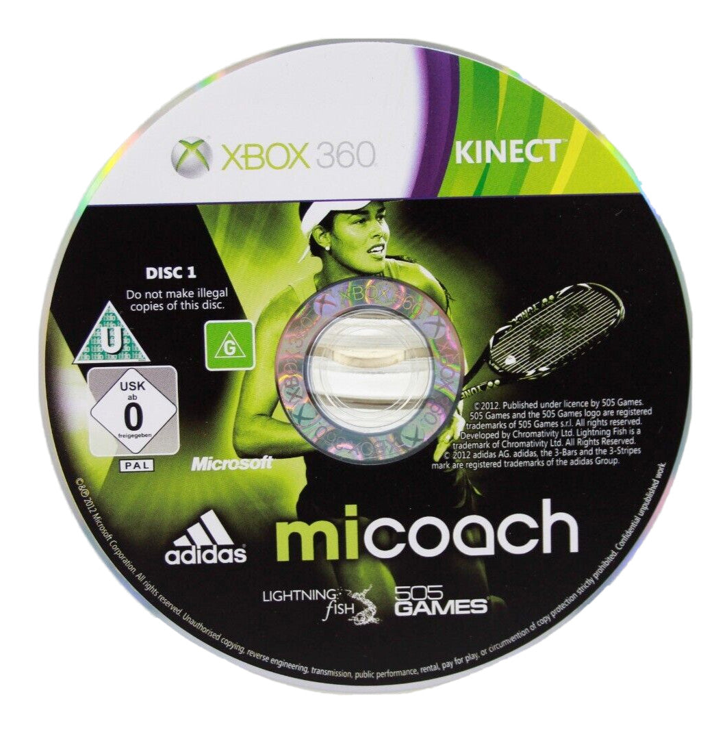 Mi Coach [DISC ONLY] - Xbox 360 [PAL] WITH WARRANTY