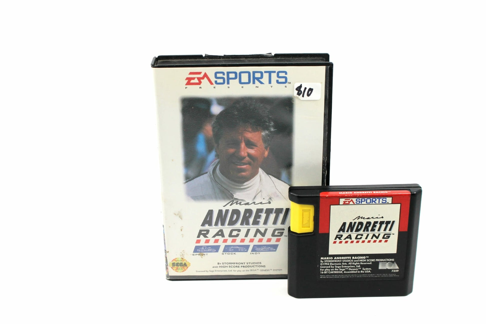 Mario Andretti Racing (Sega Mega Drive) [PAL] - WITH WARRANTY