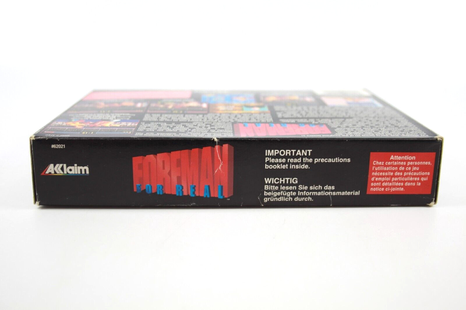 Foreman For Real - Super Nintendo (SNES) [PAL] - WITH WARRANTY