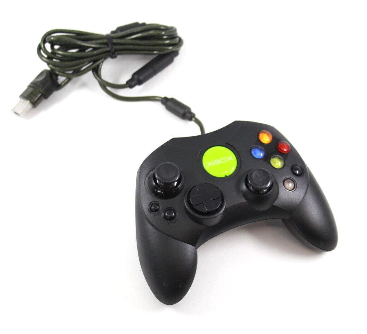 Genuine, Official Microsoft Xbox Original Wired Controller S (Black) 🎮