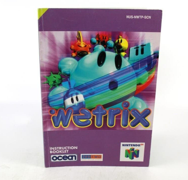 Wetrix - Nintendo 64 (N64) ***Manual Only***