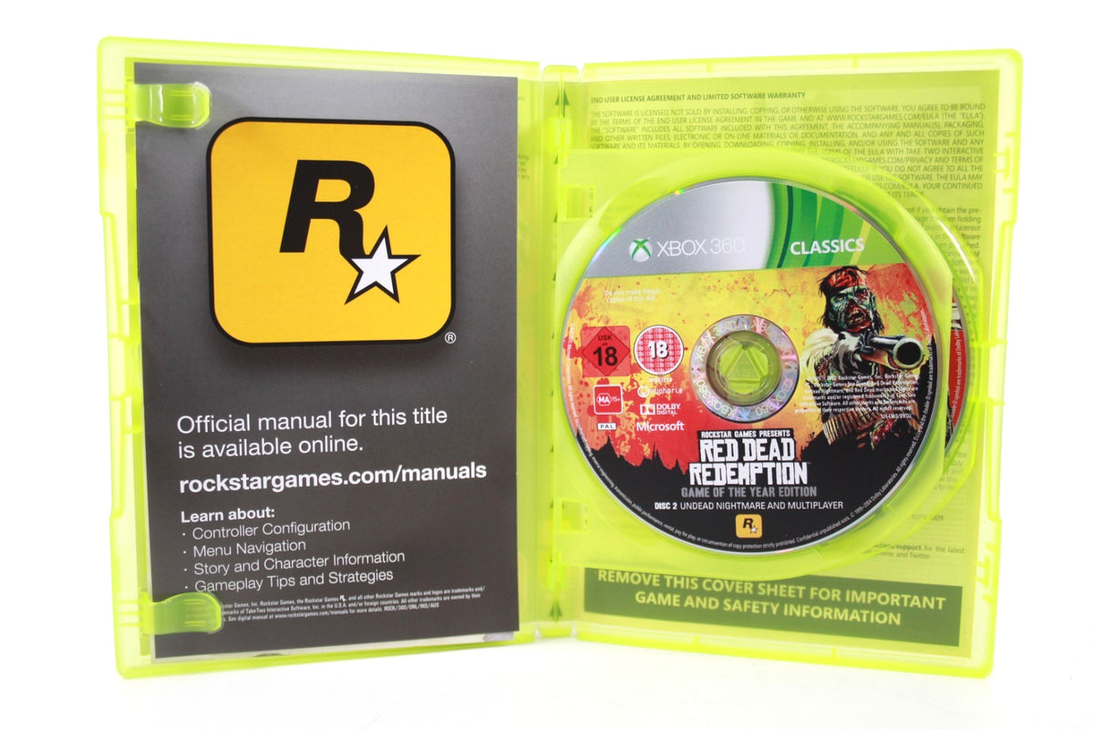 Red Dead Redemption: GOTY - Xbox 360 [PAL] - WITH WARRANTY