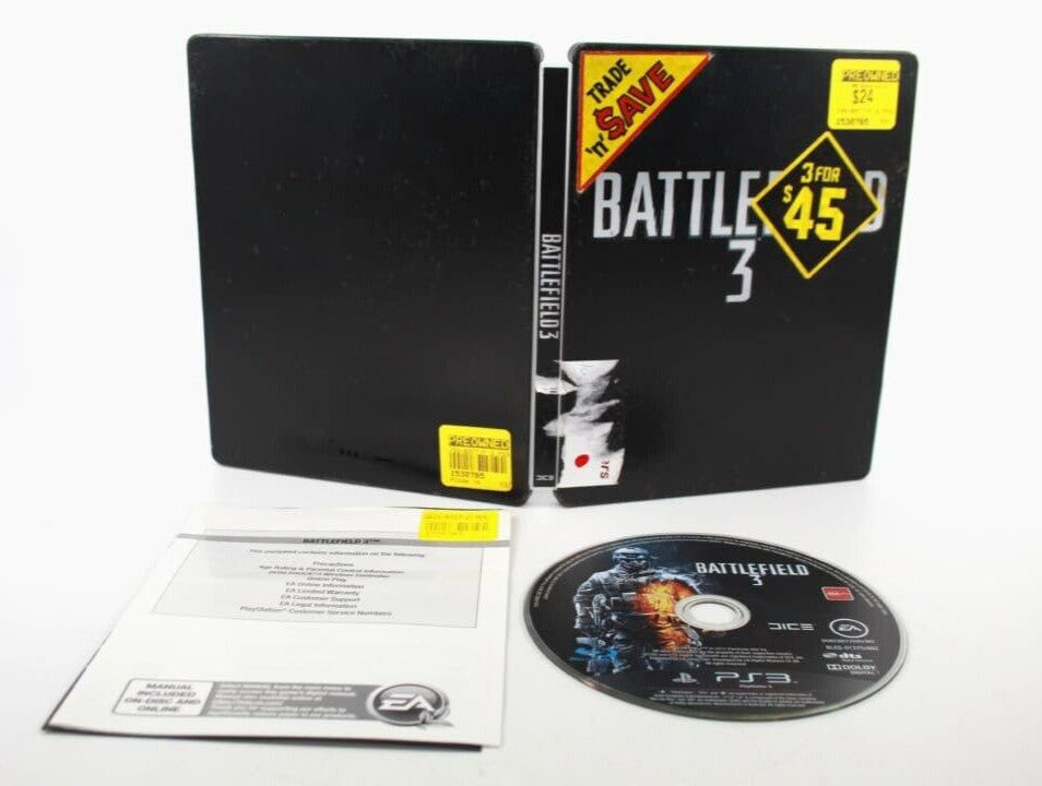 Battlefield 3 III Steel Book - Sony PlayStation 3 (PS3) [PAL]
