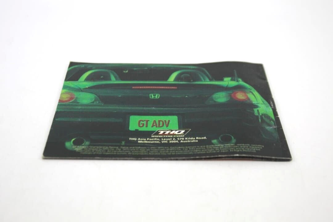 GT Advance - Nintendo Game Boy Advance (GBA) **MANUAL ONLY**