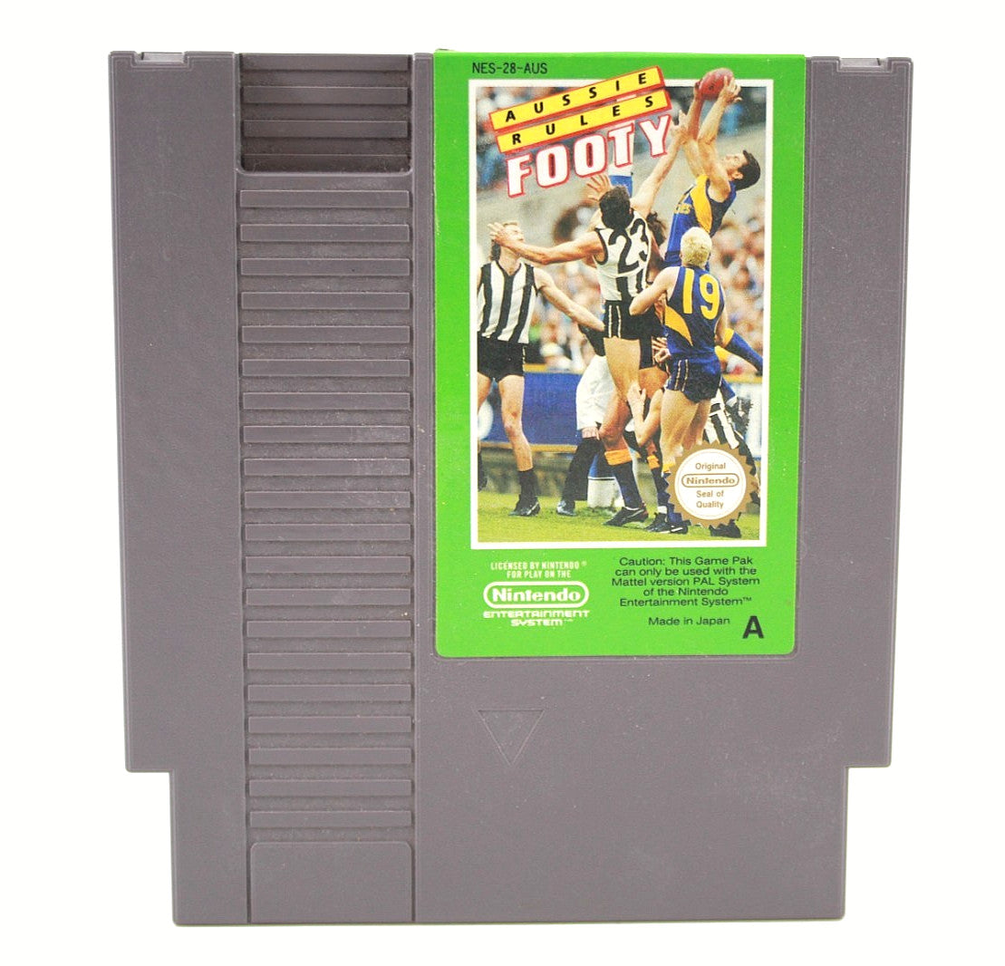 Aussie Rules Footy - Nintendo Entertainment System (NES) [PAL] - WITH WARRANTY