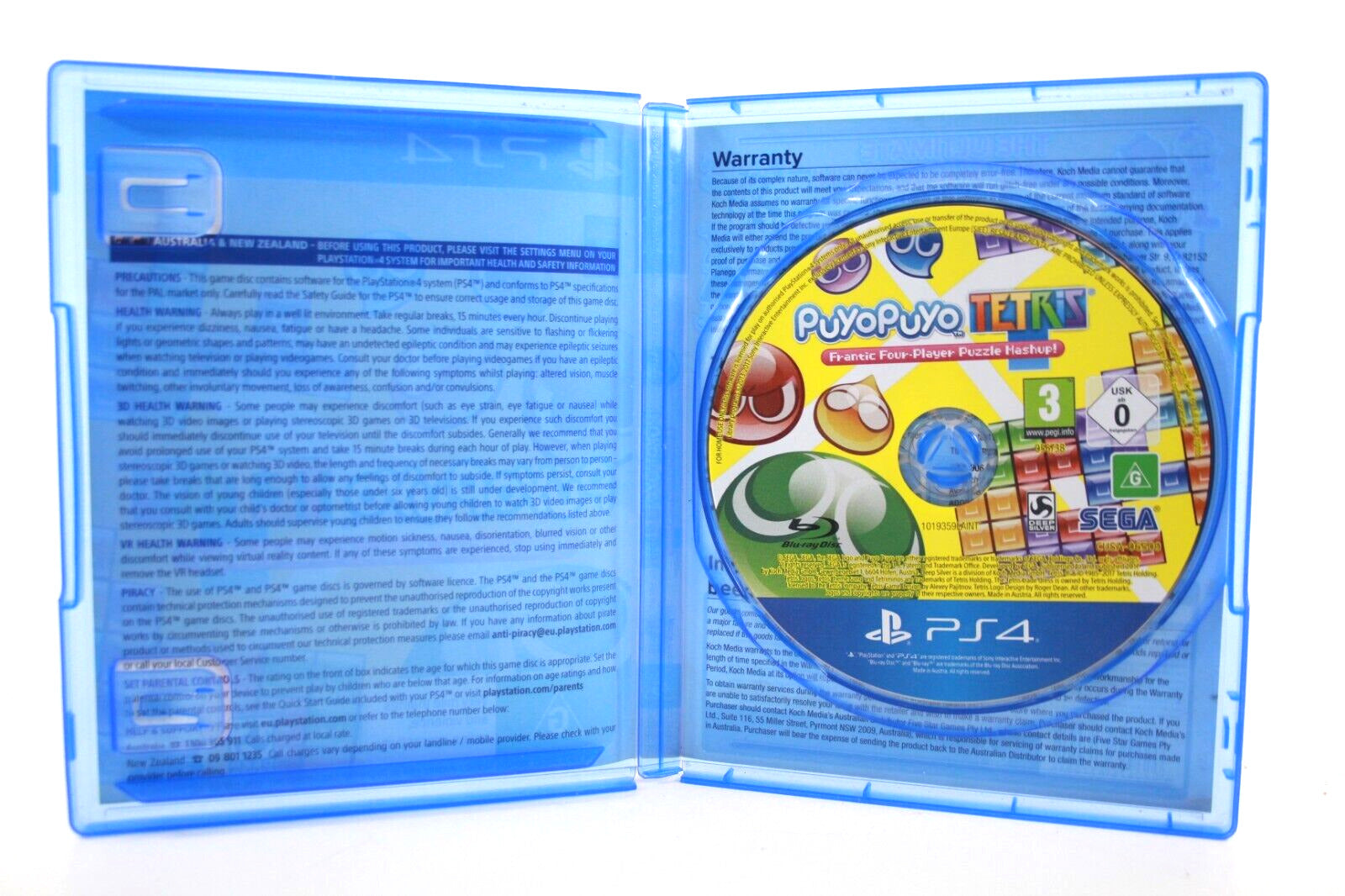 PuyoPuyo Tetris - PlayStation 4 (PS4) [PAL] - WITH WARRANTY