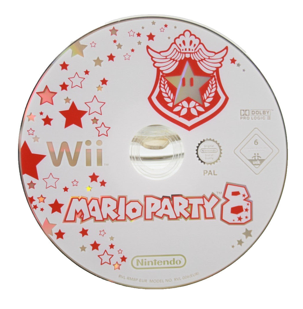Mario Party 8 [DISC ONLY] - Nintendo Wii [PAL] - WITH WARRANTY