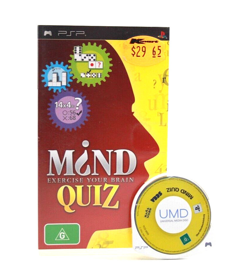 Mind Quiz - PlayStation Portable (PSP) [PAL] - WITH WARRANTY