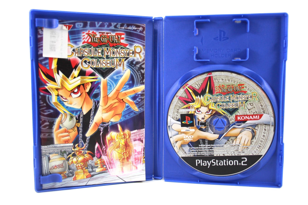 **MINT DISC** Yu-Gi-Oh! Capsule Monster Coliseum (PS2) [PAL] [Black Label]