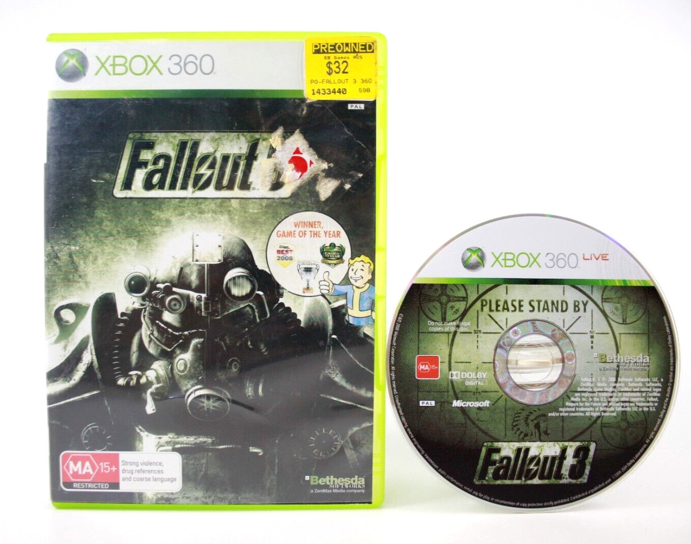 Fallout 3 - Xbox 360 [PAL] - WITH WARRANTY