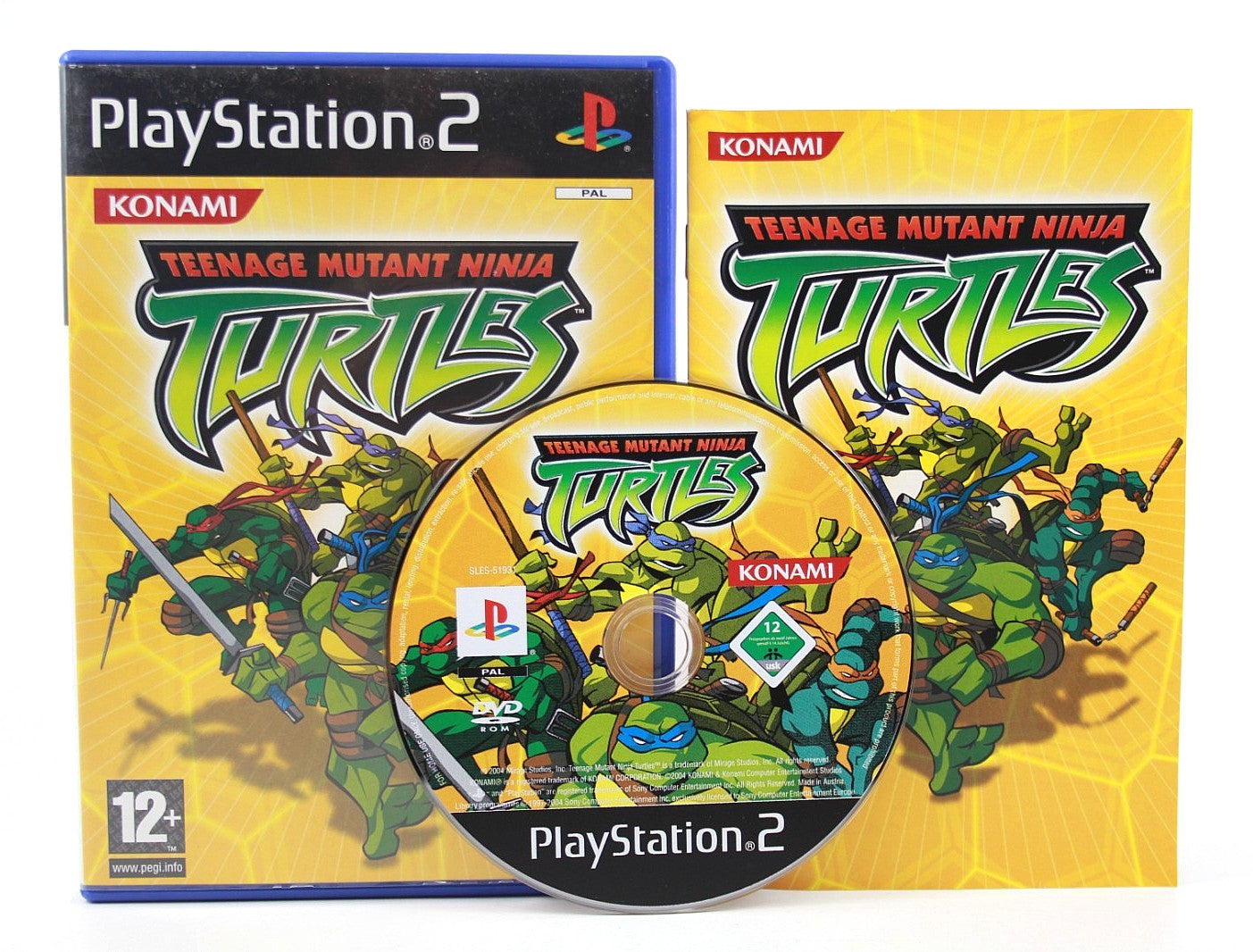 Teenage Mutant Ninja Turtles - PlayStation 2 (PS2) [PAL] - WITH WARRANTY