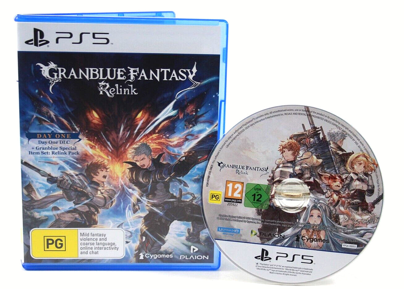 Granblue Fantasy Relink  - PlayStation 5 (PS5) [PAL] - WITH WARRANTY