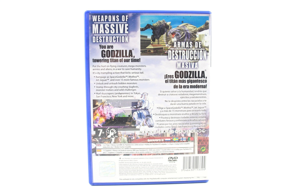 Godzilla Save the Earth - PlayStation 2 (PS2) [PAL] - WITH WARRANTY