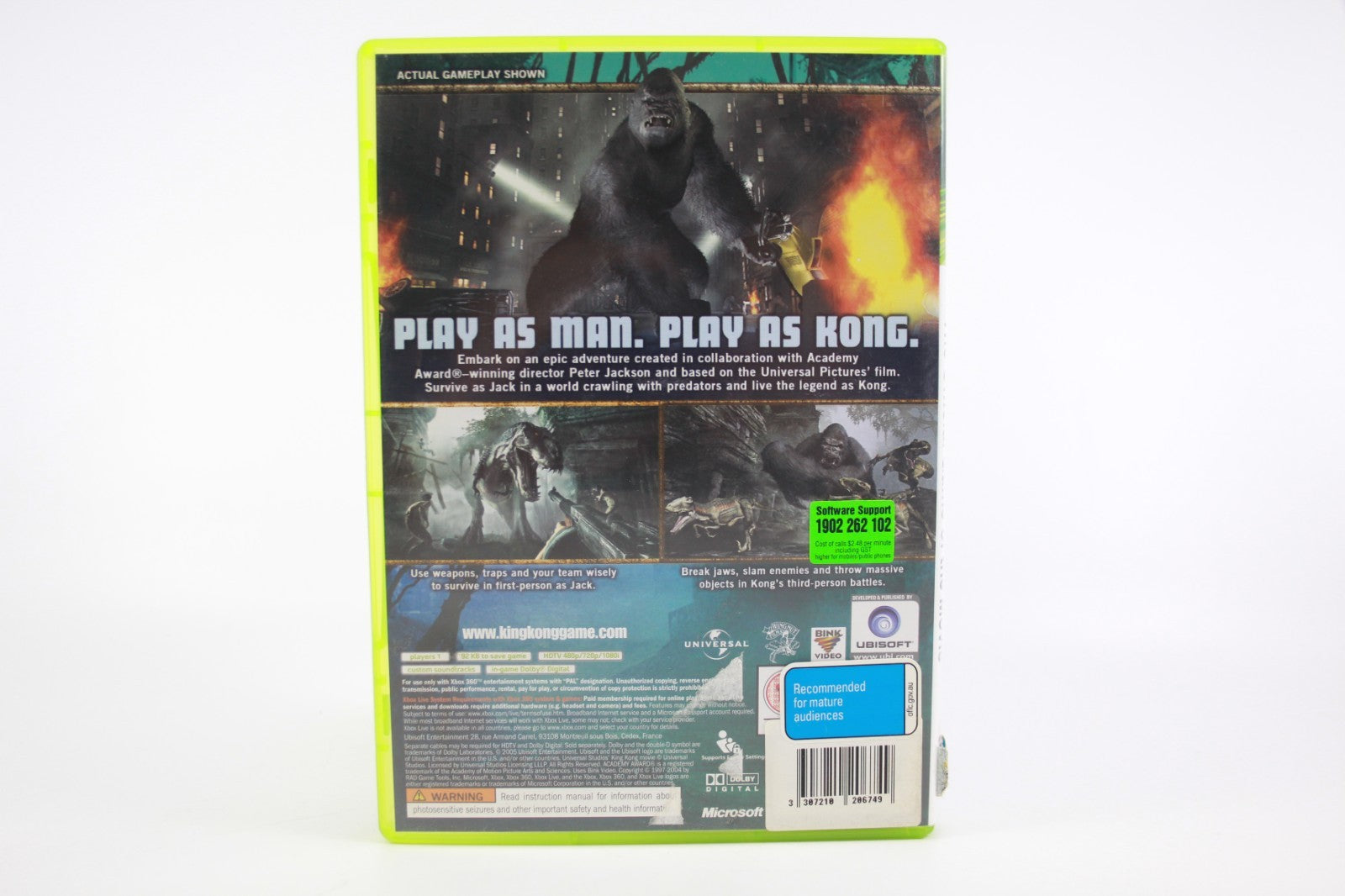 Peter Jackson's King Kong The Official Game of the Movie - Xbox 360 [PAL]
