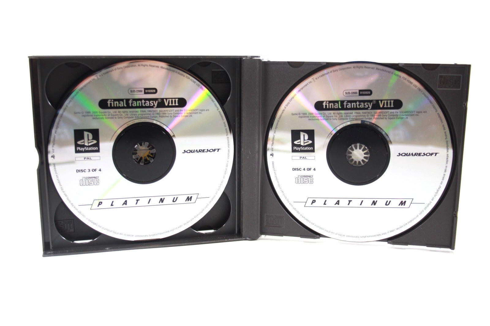 Final Fantasy VIII [Platinum] - PlayStation (PS1) [PAL] - WITH WARRANTY