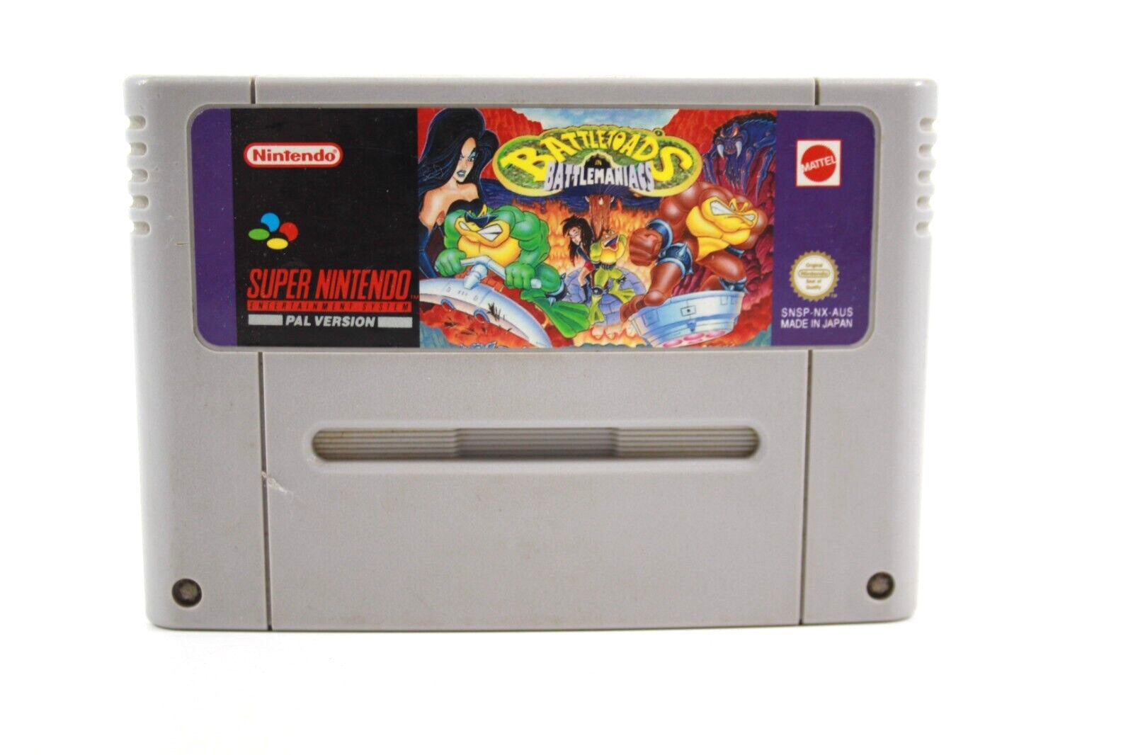 Battletoads in Battlemaniacs - Super Nintendo (SNES) [PAL] - WITH WARRANTY