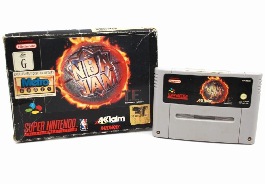 NBA Jam: Tournament Edition T.E. - Super Nintendo (SNES) [PAL] WITH WARRANTY