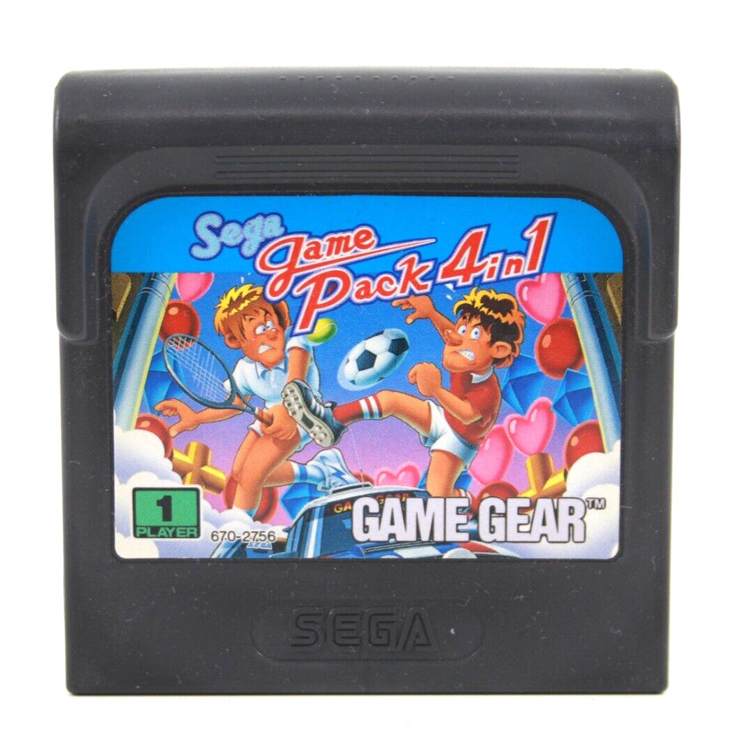 SEGA Game Pack 4 in 1 - SEGA Game Gear [PAL] - WITH WARRANTY