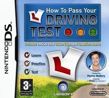 How to pass your driving test (Nintendo DS) [PAL] - WITH WARRANTY