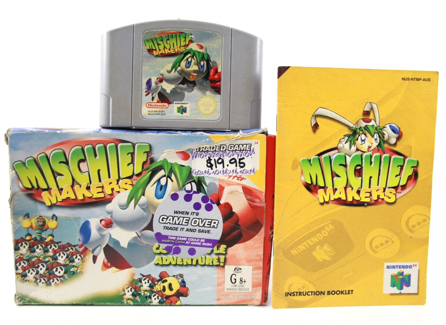 Mischief Makers - Nintendo 64 (N64) [PAL] - WITH WARRANTY