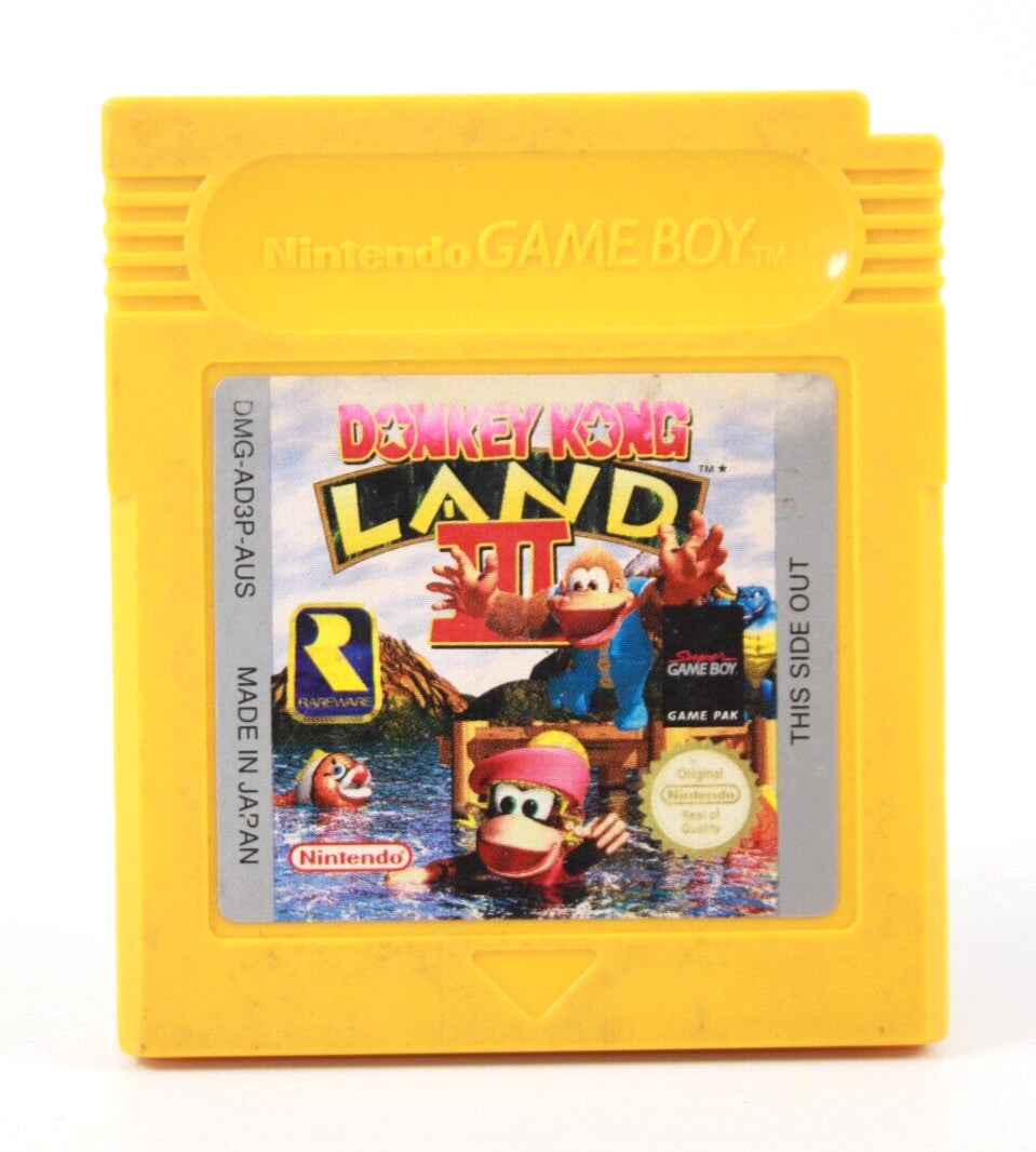 Donkey Kong Land III - Nintendo Game Boy [PAL] - [NEW BATTERY] - WITH WARRANTY