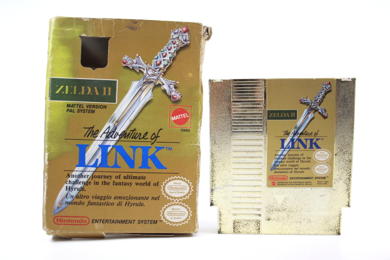 Zelda 2 The Adventure of Link - Nintendo Entertainment System (NES) [PAL]