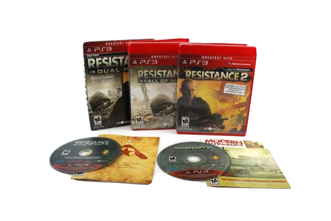 Resistance Dual Pack - Sony PlayStation 3 (PS3) [NTSC-U] WITH WARRANTY