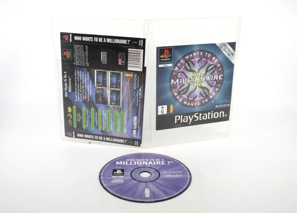 Who Wants To Be A Millionaire? - PlayStation 1 (PS1) [PAL] WITH WARRANTY