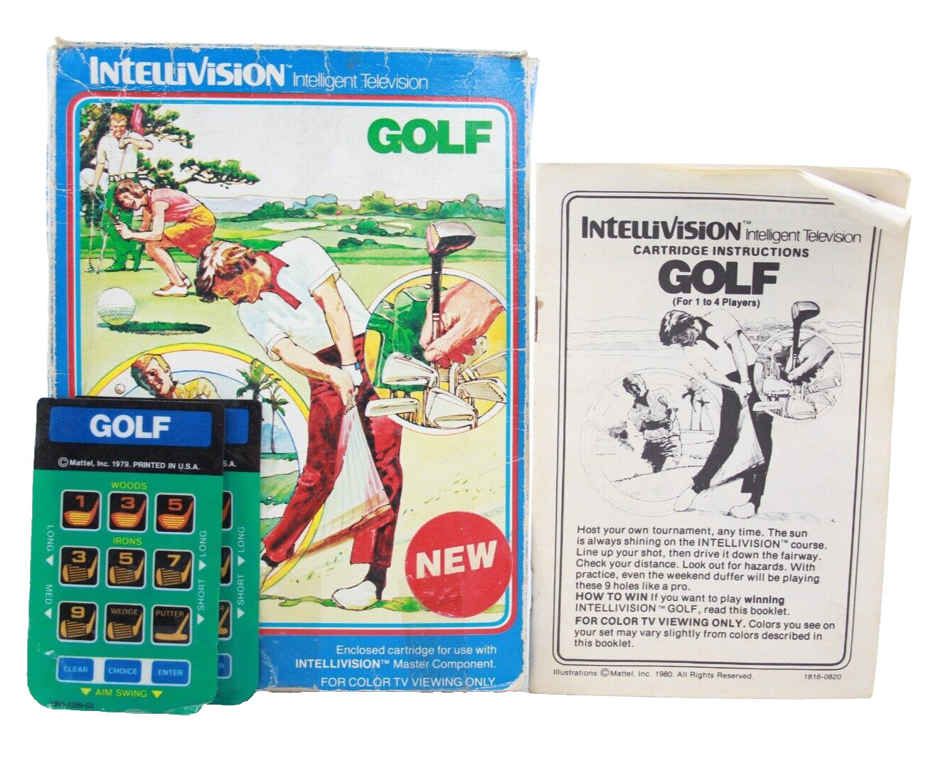 Golf - Intellivision [BOX/MANUAL ONLY]