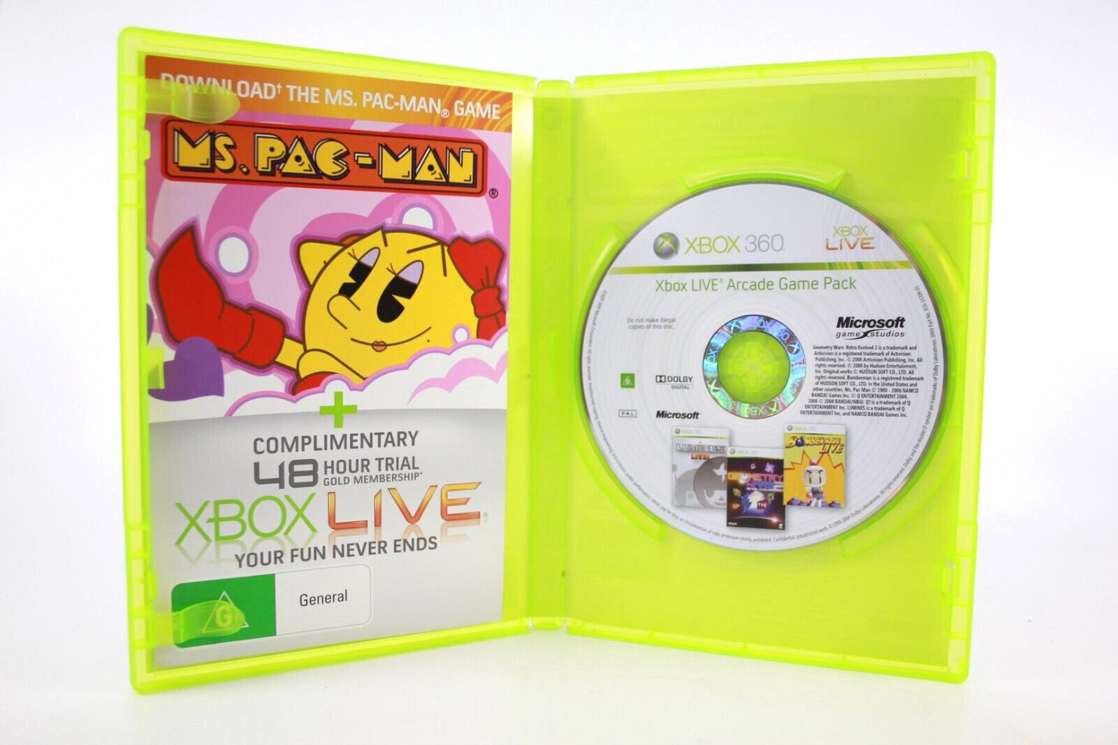 Xbox Live Arcade Game Pack - Xbox 360 [PAL] - WITH WARRANTY