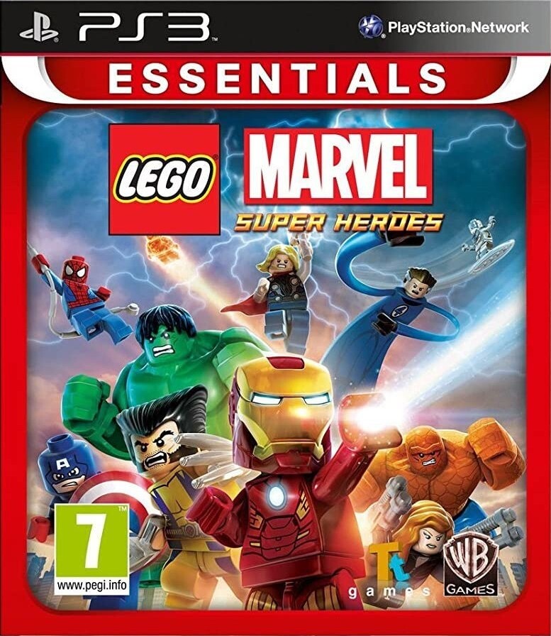 LEGO Marvel Super Heroes [Essentials] [DISC ONLY] (PS3) [PAL] - WITH WARRANTY