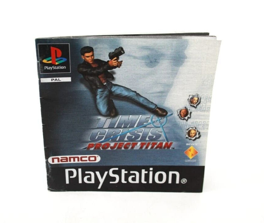 Time Crisis Project Titan - PlayStation (PS1) ***Manual Only***