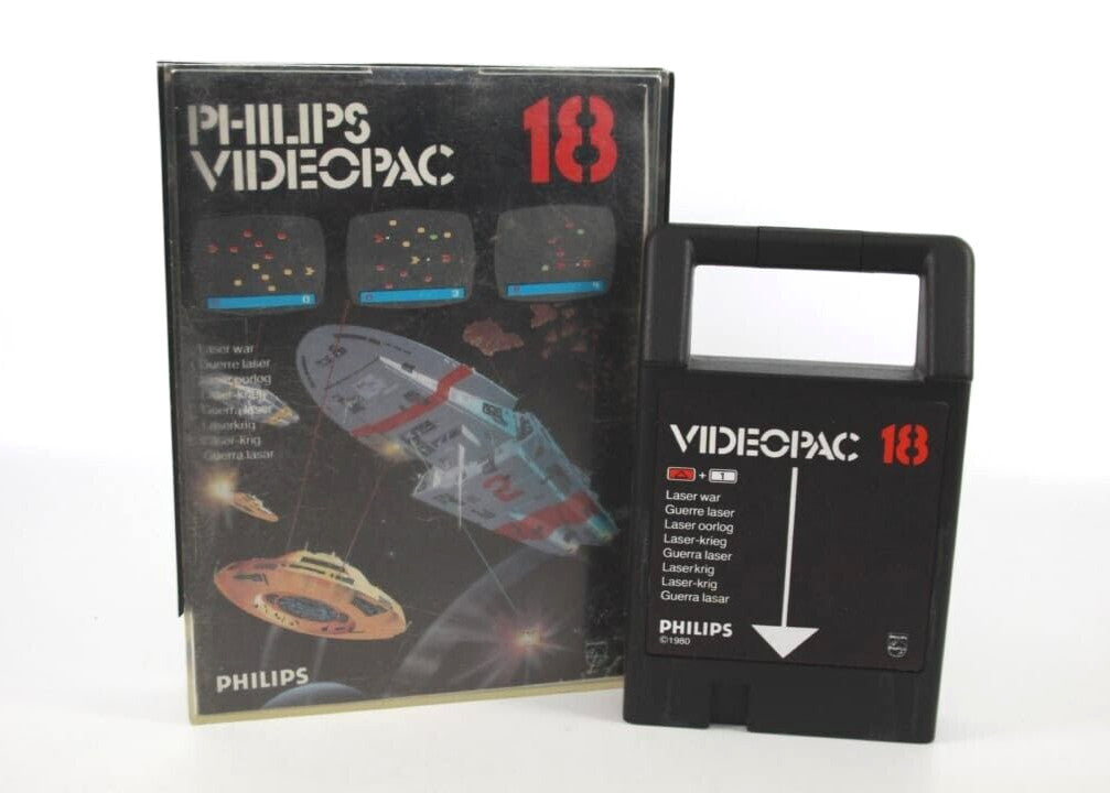 Laser War - Philips VideoPac 18 - WITH WARRANTY
