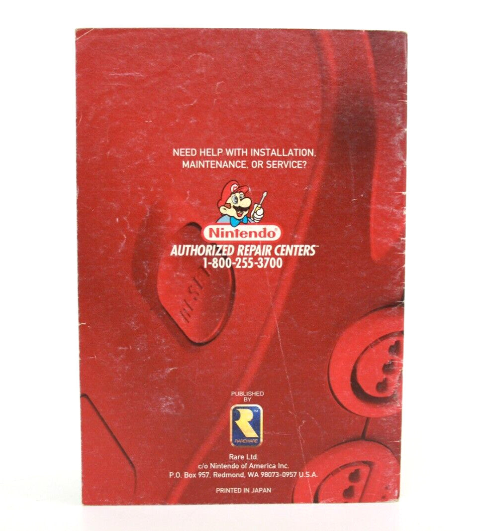 Diddy Kong Racing [MANUAL ONLY] - Nintendo 64 (N64) [NTSC-U]